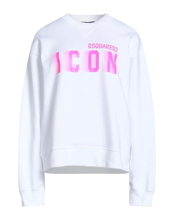 ディースクエアード レディース アウター パーカー・スウェット DSQUARED2 White 白いこと