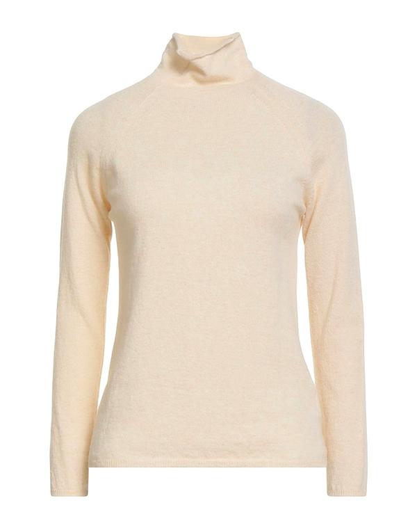 メッサジェリエ レディース アウター ニット・セータートルネック MESSAGERIE Off White 象牙色