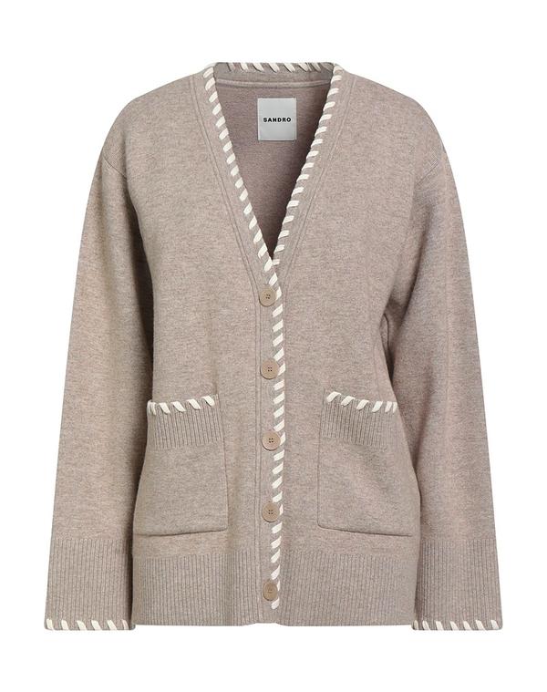 砂子ロ レディース アウター ジレー SANDRO Beige ベージュ