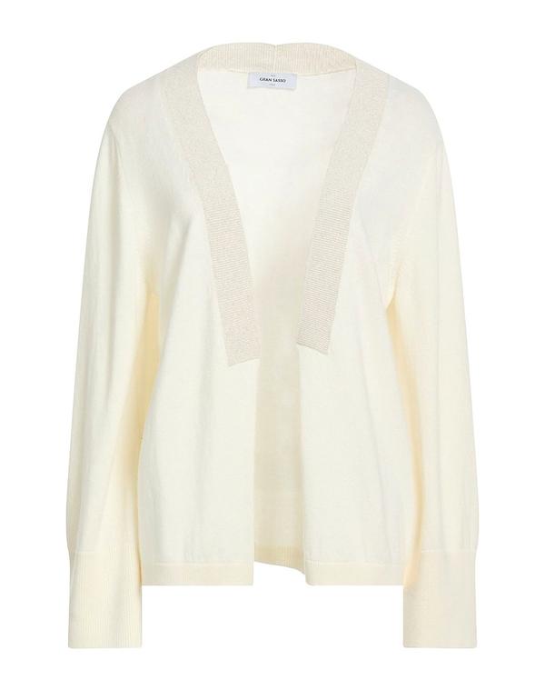グランサッソ レディース アウター ジレー GRAN SASSO Ivory 象牙色