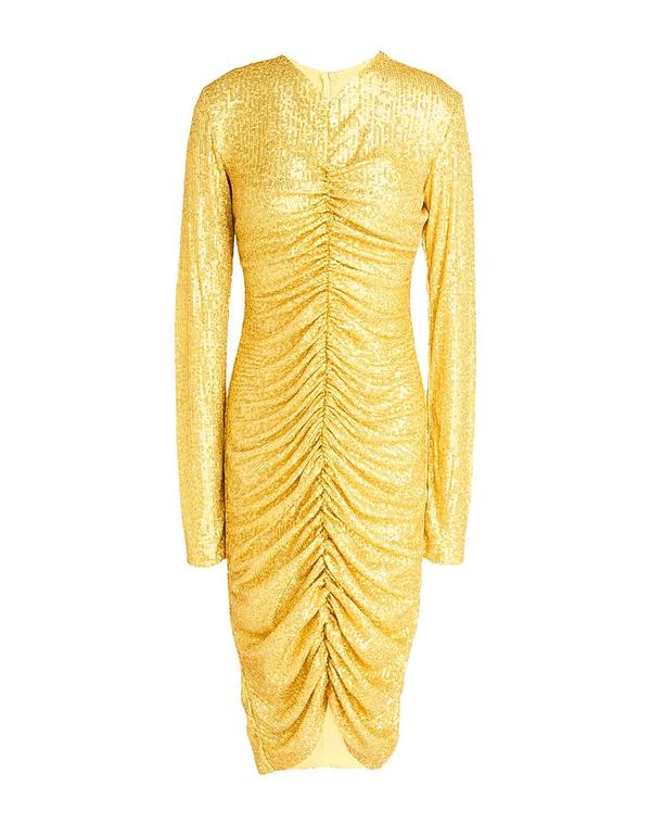ノーマカマリ レディース トップス ワンピースパンコールドレス NORMA KAMALI Gold ゴールド