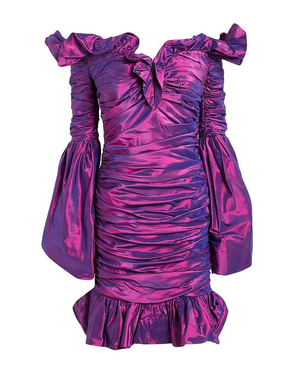 モスキーノ レディース トップス 衣裳 熱電子管御召しもの MOSCHINO Plum 酸桃
