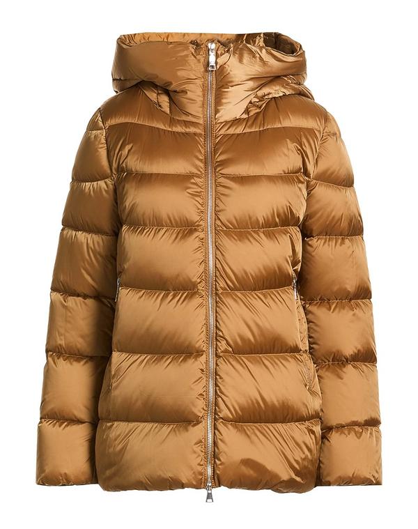 エーディーディーダウン レディース アウター 上衣・上衣 パファージャケット ADD Light Brown 赤銅色