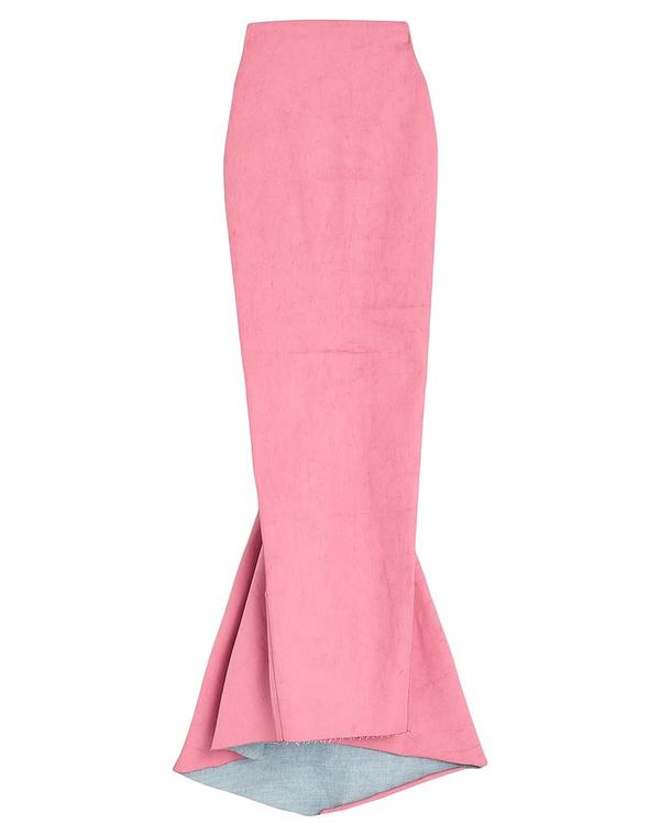 リックオウエンス レディース 下つ方スコート RICK OWENS Pink さくら色