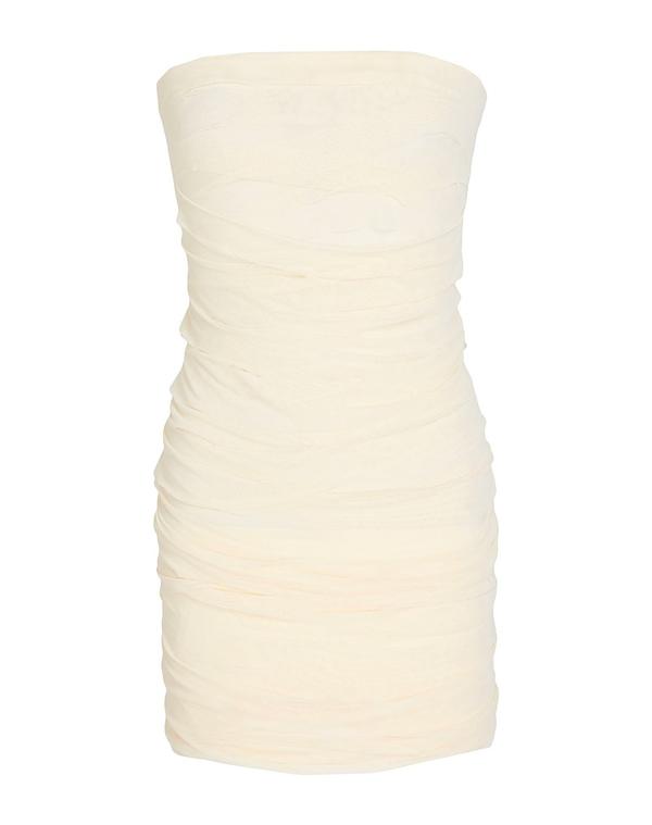 マルタンマルジェラ レディース トップス 衣裳 熱電子管御召しもの MM6 MAISON MARGIELA Ivory 象牙色