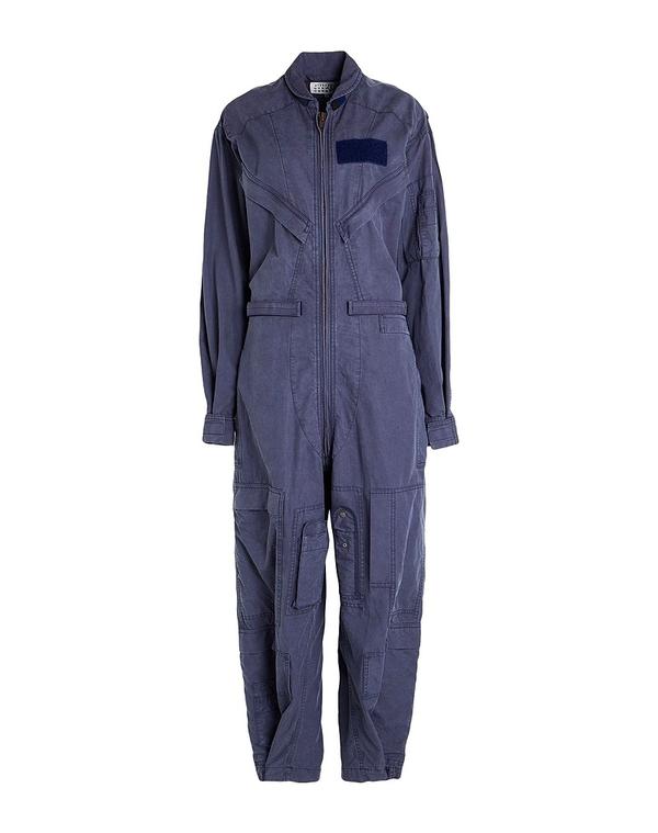 マルタンマルジェラ レディース トップス 飛び降りる背広 MM6 MAISON MARGIELA Blue Gray 薄墨色