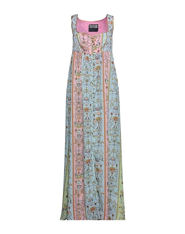 ヴェルサーチ レディース ドレス VERSACE JEANS COUTURE ロングワンピース・ドレス Pink ピンク