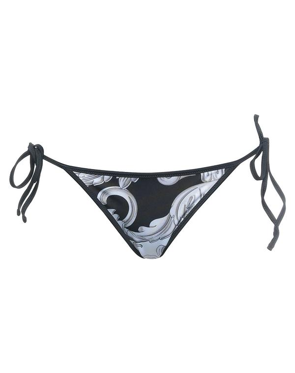ヴェルサーチ レディース ビーチ/プール スイムショーツ/スイムブリーフ VERSACE 水着（ビキニ） Black ブラック｜ReVida 店 15,036円