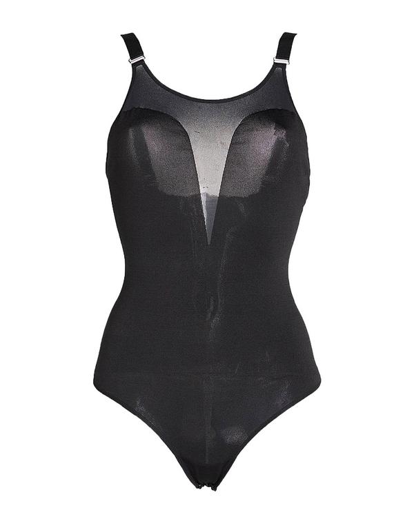 マックイーン レディース トップス ボディスーツ MCQUEEN ボディスーツ トップス Black ブラック｜ReVida 店
