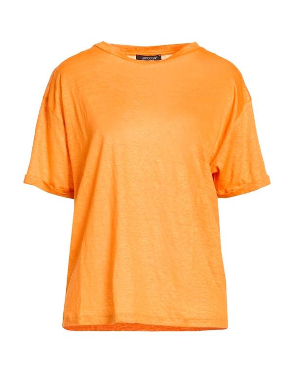 アラゴナ レディース トップス ティーシャツ ARAGONA T Orange オレンジ色