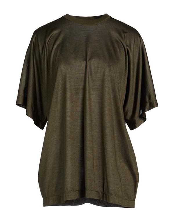 カルヴェン レディース トップス ティーシャツ CARVEN Military Green 緑であること