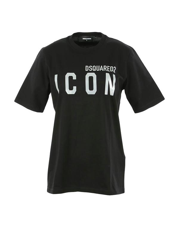 ディースクエアード レディース トップス ティーシャツ DSQUARED2 Black 黒いこと