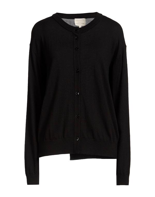 アレッシアサンティ レディース アウター ジレー ALESSIA SANTI Black 黒いこと