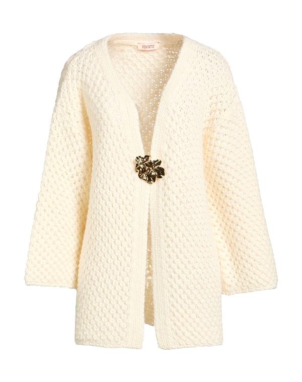 コンタット レディース アウター ジレー KONTATTOff White 象牙色