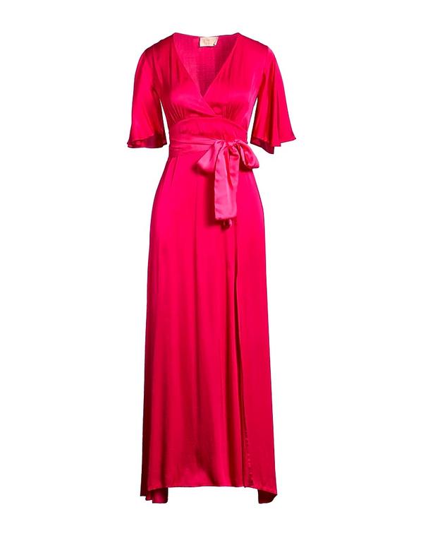 騒々しい混乱デニム レディース トップス 衣装 炎節お召しもの KAOS JEANS Fuchsia フューシャ