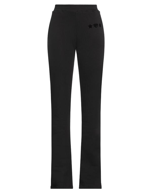 シアラフェラーニ レディース ボトムス 心地よいズボン下 スウェットパンツ CHIARA FERRAGNI Black 黒いこと