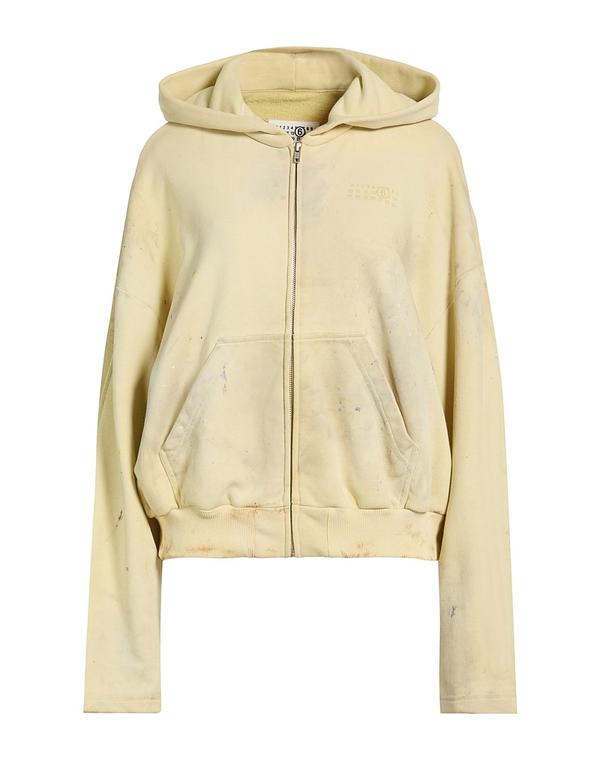 マルタンマルジェラ レディース アウター パーカー・スウェット MM6 MAISON MARGIELA Pastel Yellow 黄色