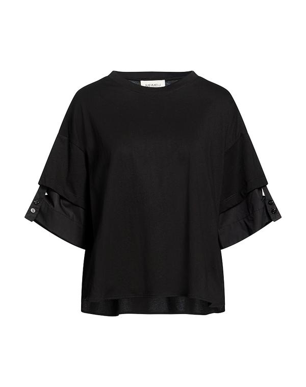 メイメイジェイ レディース トップス プルオーバー MEIMEIJ Black 黒いこと