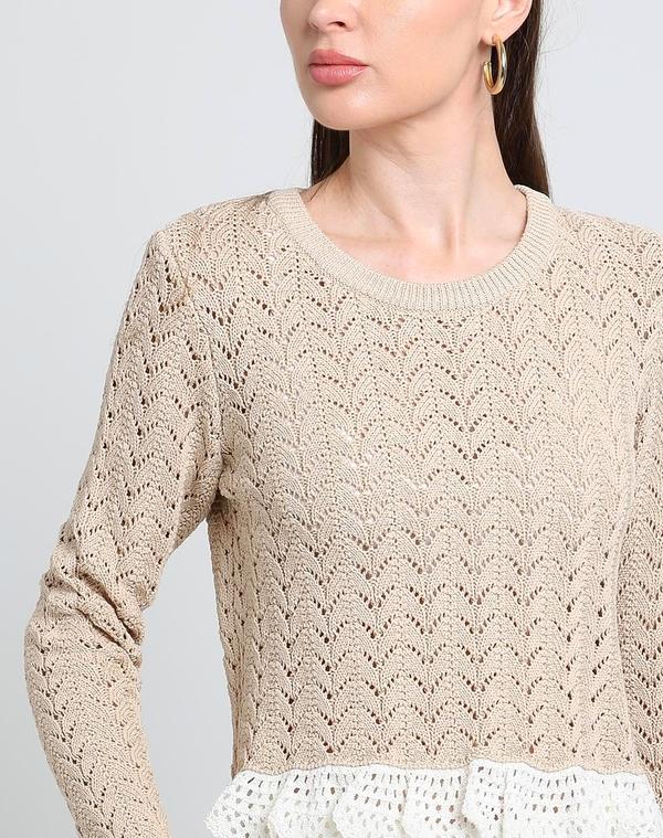 J.W.アンダーソン レディース トップス プルオーバー ティーシャツ JW ANDERSON Beige ベージュ