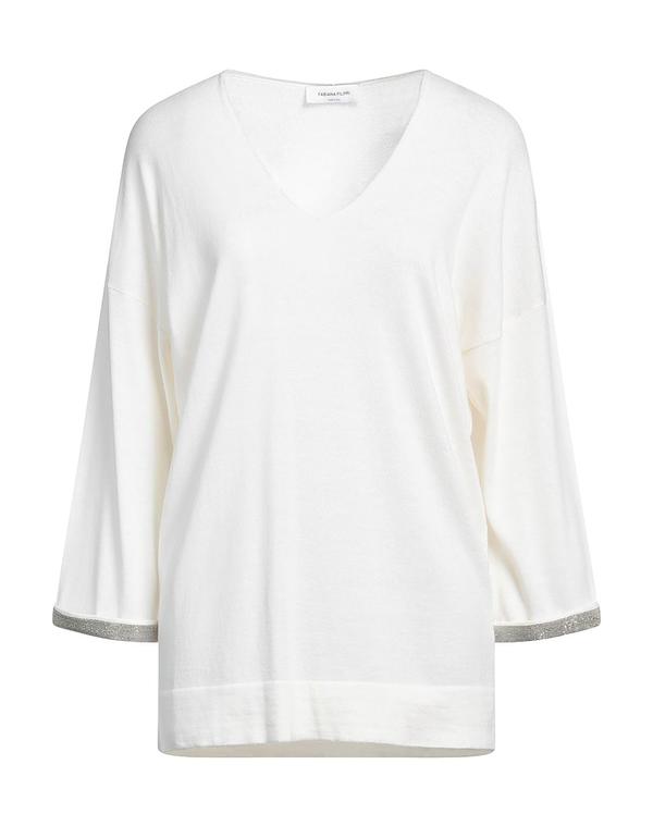 ファビアナ フィリッピ レディース トップス ティーシャツ ティーシャツ FABIANA FILIPPIvory 象牙色