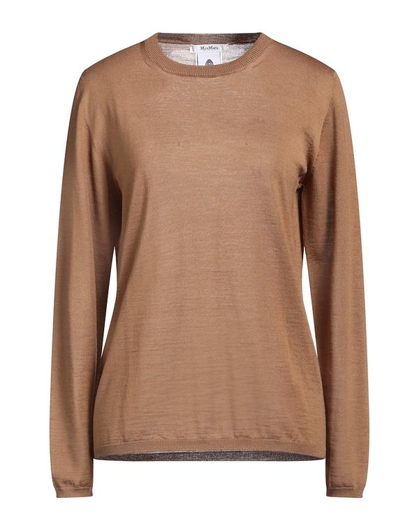 マックスマーラ レディース トップス プルオーバー ティーシャツ MAX MARA Camel 駱駝