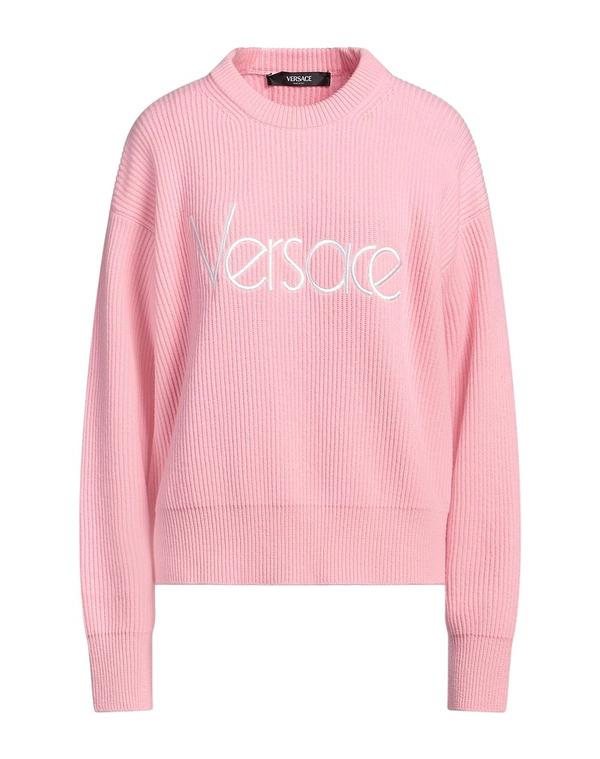 ヴェルサーチ レディース トップス プルオーバー ティーシャツ VERSACE Pink さくら色