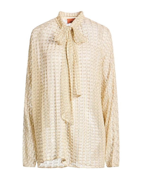 ミッソーニ レディース トップス プルオーバー ティーシャツ MISSONI Bronze