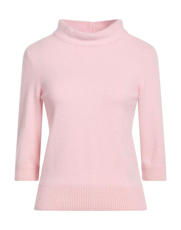 ドロシー シューマッハ レディース アウター ニット・セータートルネック DOROTHEE SCHUMACHER Light Pink さくら色