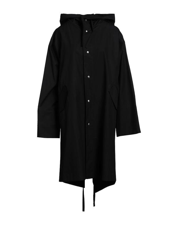 ジル・サンダー レディース アウター 厚地の外套 JIL SANDER Black 黒いこと
