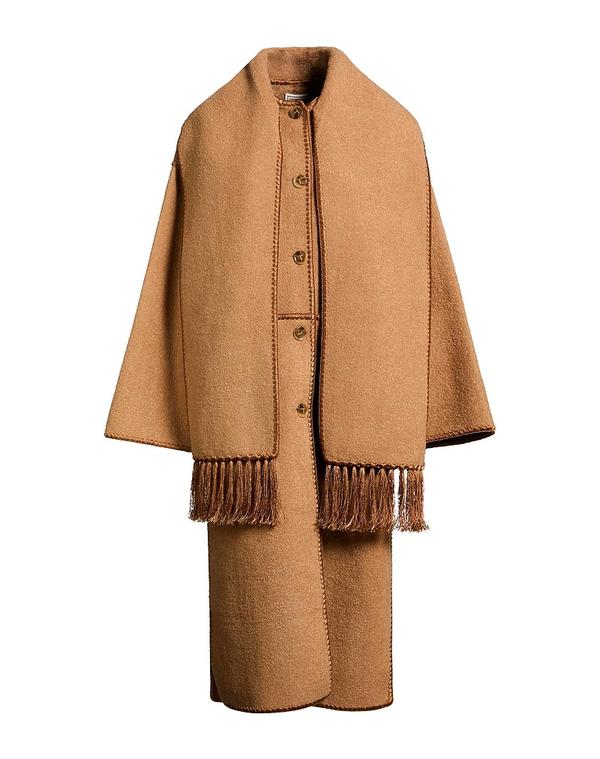 トーテム レディース アウター 厚地の外套 TOTEME Camel 駱駝