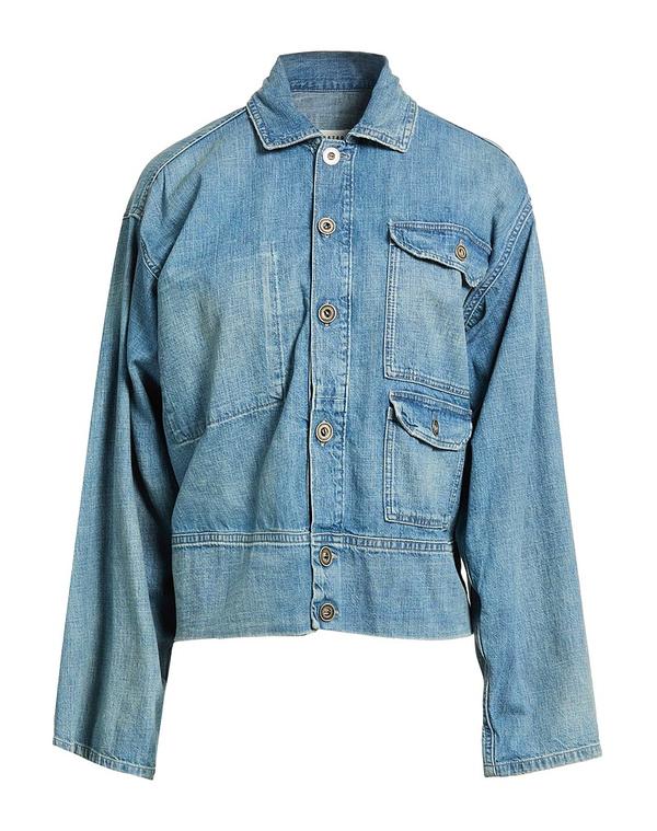 マルタンマルジェラ レディース アウター 上衣・上衣 ジーンズ上衣 MAISON MARGIELA Blue 青色
