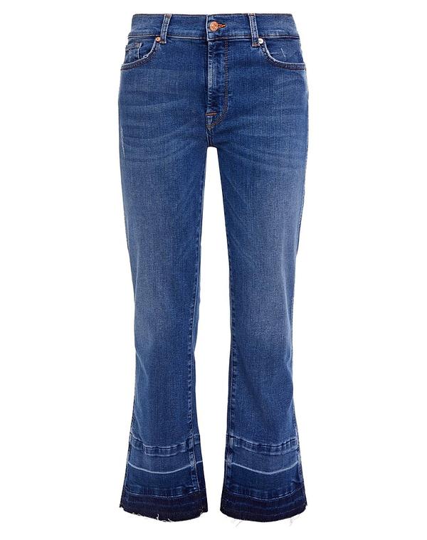 セブンフォーオールマンカインド レディース ボトムス ジーンズズボン下 デニム 7 FOR ALL MANKIND Blue 青み
