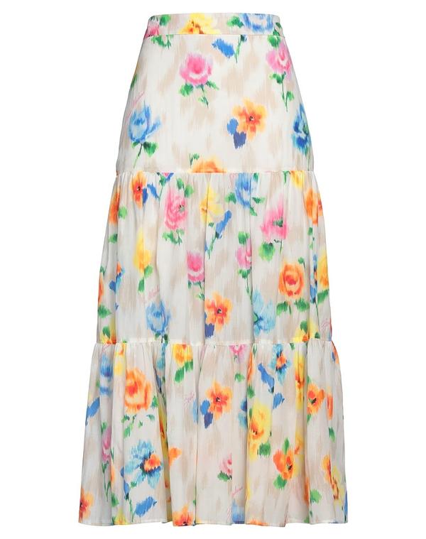 ブティックモスキーノ レディース ボトムスカート BOUTIQUE MOSCHINO White ホワイト｜ReVida 店