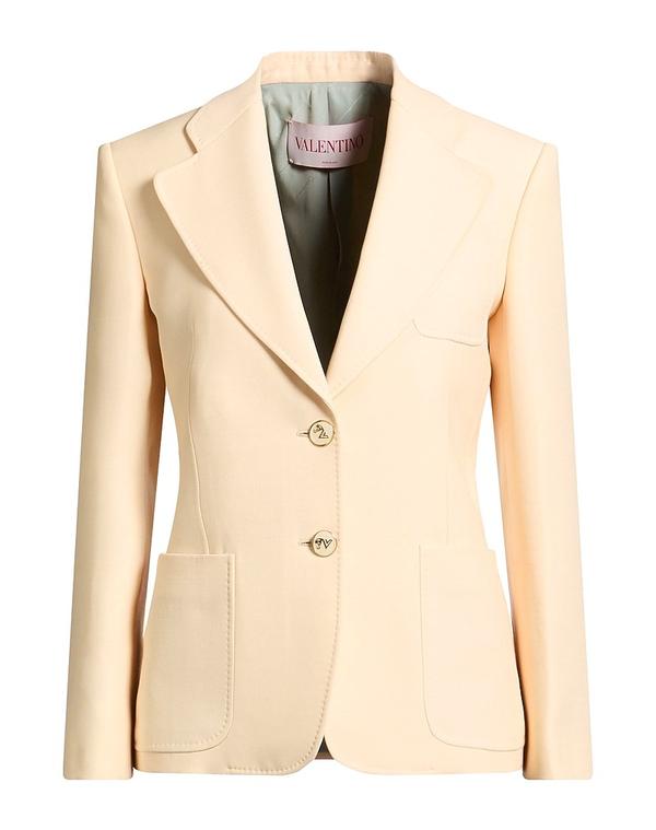 ヴァレンティノ レディース アウター ジャケット・ブルゾン テーラードジャケット VALENTINO GARAVANI Off White オフホワイト｜ReVida 店