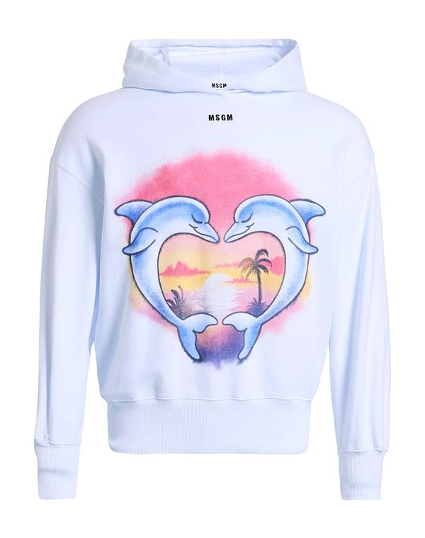エムエスジイエム レディース アウター パーカー・スウェット MSGM White 白いこと