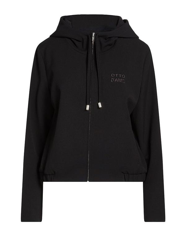 オットダム レディース アウター パーカー・スウェット OTTOD\u0027AME Black 黒いこと