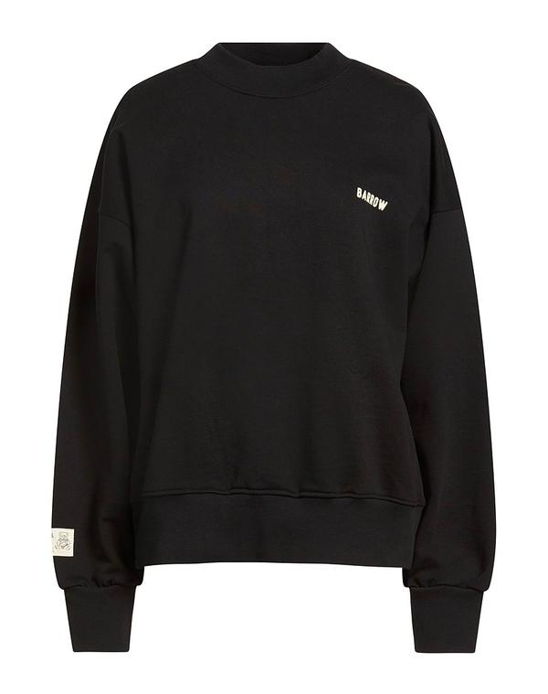 バロー レディース アウター パーカー・スウェット BARROW Black 黒いこと