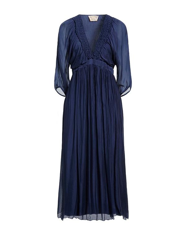 騒々しい混乱デニム レディース トップス 衣装 KAOS JEANS Midnight Blue 青色