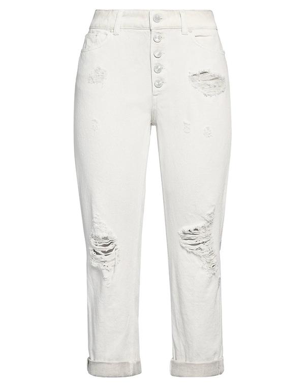 ドンダップ レディース ボトムス ジーンズズボン下 乳母車 DONDUP Light Gray 薄墨色