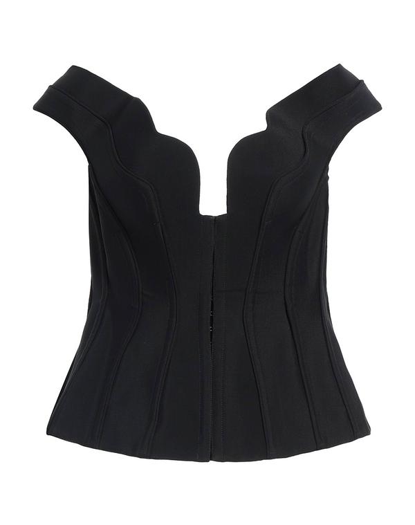 マグラー レディース トップス プルオーバー MUGLER Black 黒いこと
