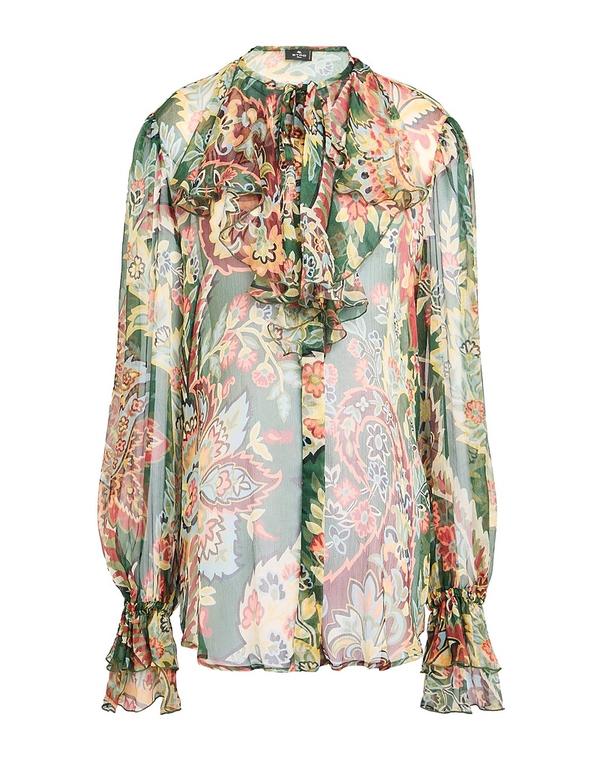 エトロ レディース トップス シャツ ETRO & Green グリーン｜ReVida 店