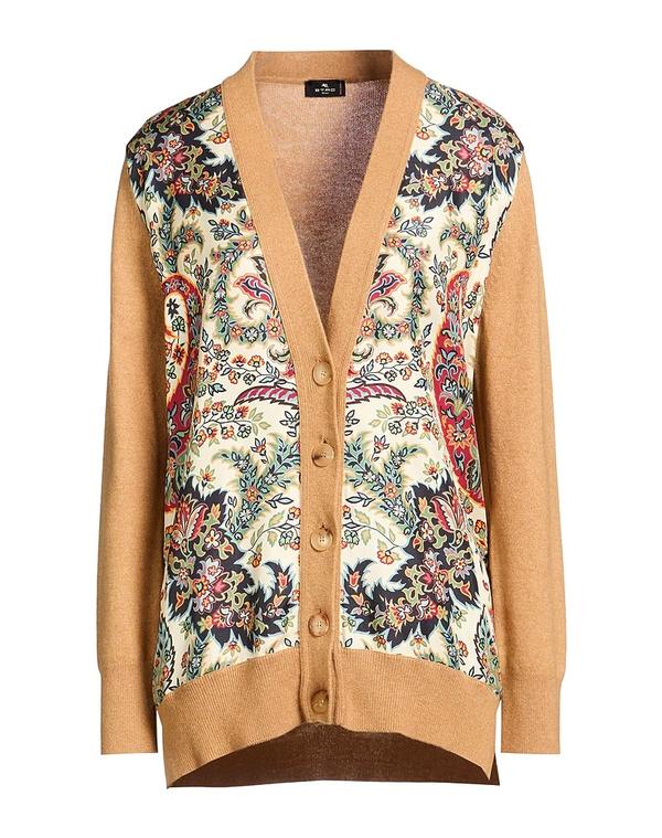エトロ レディース アウター ジレー ETRO Camel 駱駝