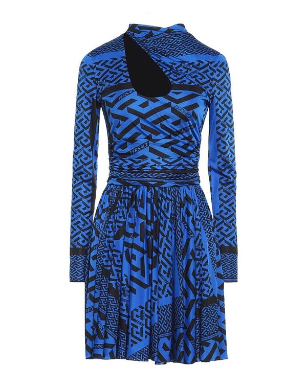 ヴェルサーチ レディース トップス 衣裳 VERSACE Blue 青碧
