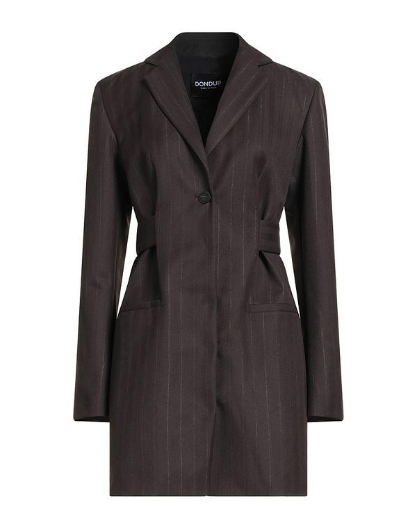 ドンダップ レディース アウター 上衣・上衣 DONDUP Dark Brown 赤銅色