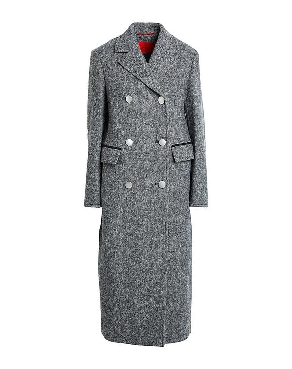 マックスアンドコー レディース アウター 厚地の外套 MAX\u0026Co. Charcoal 濃灰色