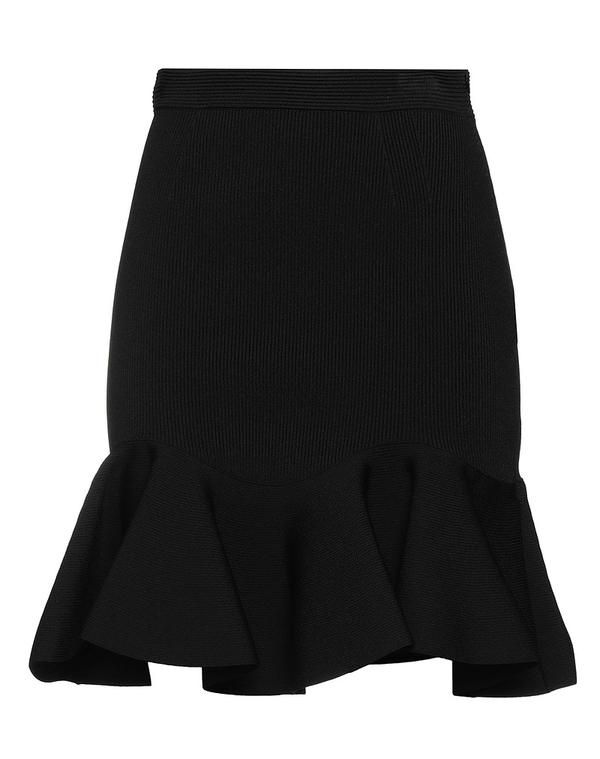 マックイーン レディース 下つ方スコート MCQUEEN Black 黒いこと