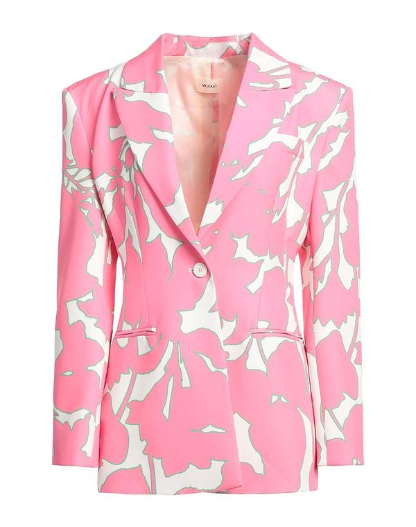 ヴィコロ レディース アウター 上衣・上衣 テーラードジャケット VICOLO Pink サクラ色