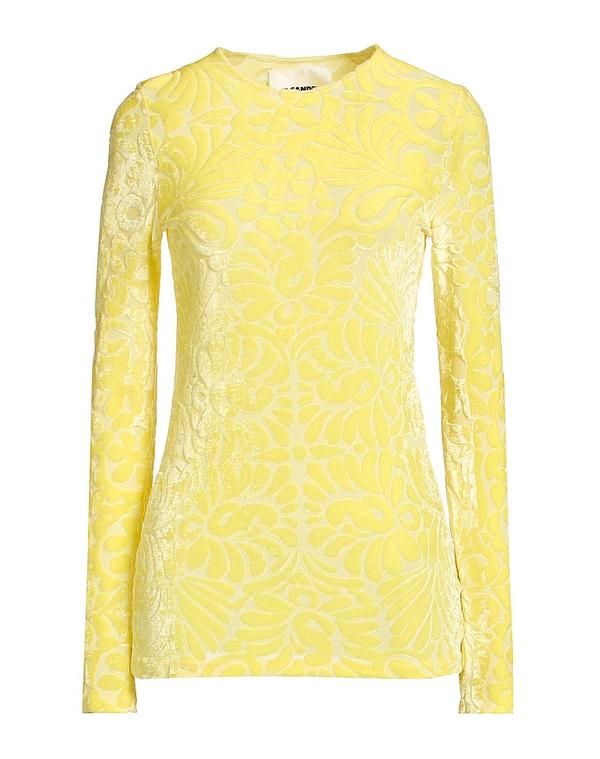 ジル・サンダー レディース トップス プルオーバー JIL SANDER Yellow 黄色