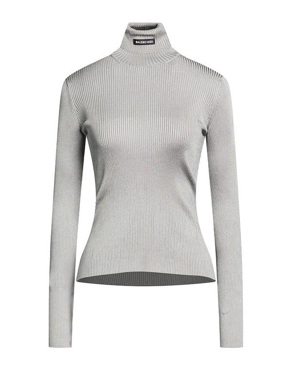 バレンシアガ レディース トップス ティーシャツ BALENCIAGA Gray 薄墨色