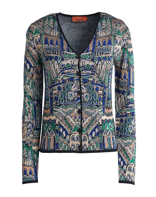 ミッソーニ レディース アウター ジレー MISSONI Light Brown 赤銅色